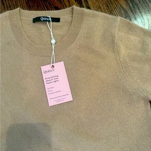 NWT Quince cashmere Top